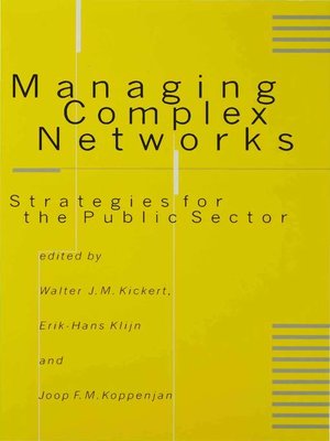 cover image of Managing Complex Networks